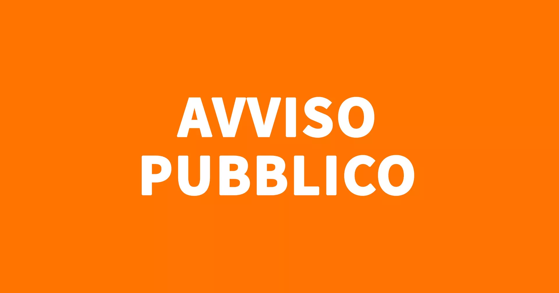 Estate 2026 - Manifestazione di interesse per la realizzazione di iniziative ed eventi